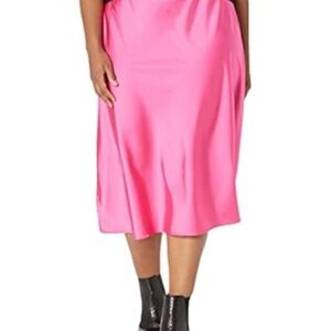 The Drop Sz XL Maya hot pink Skirt, satin, viral, contemporary, call out!